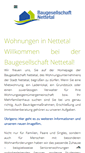 Mobile Screenshot of baugesellschaft-nettetal.de